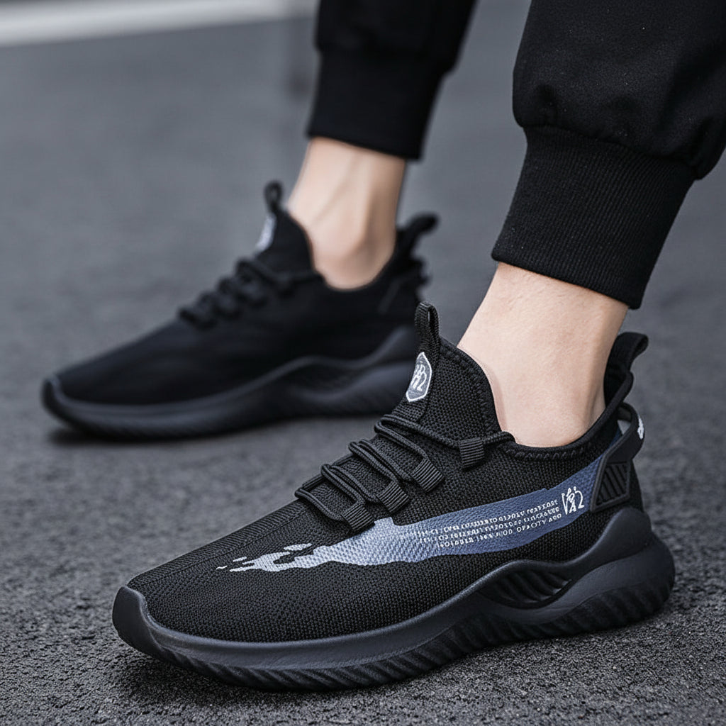 Men's Korean Style Breathable Mesh Sneakers
