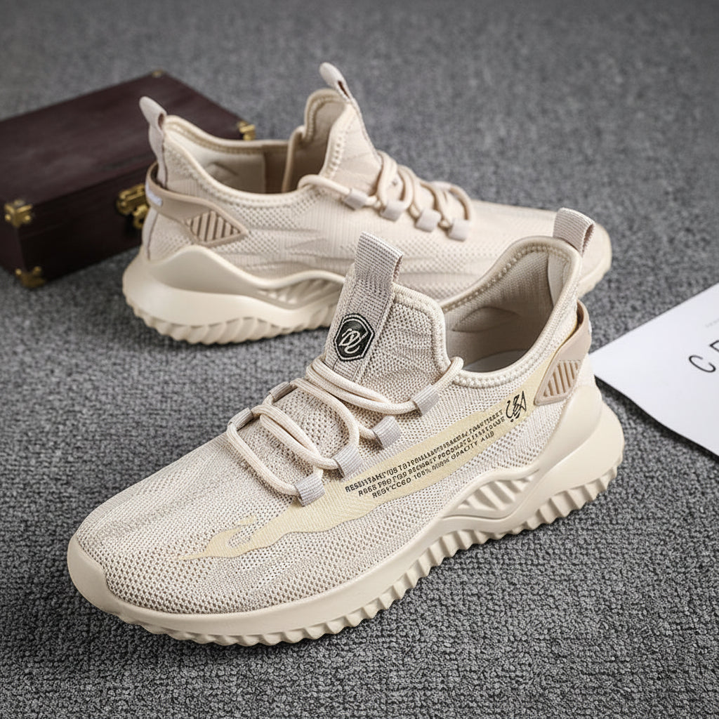 Men's Korean Style Breathable Mesh Sneakers