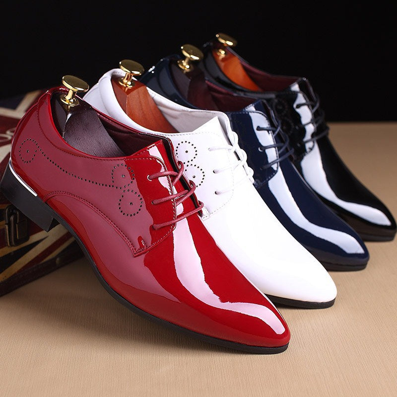 Men's Slip-On Leather Dress Shoes