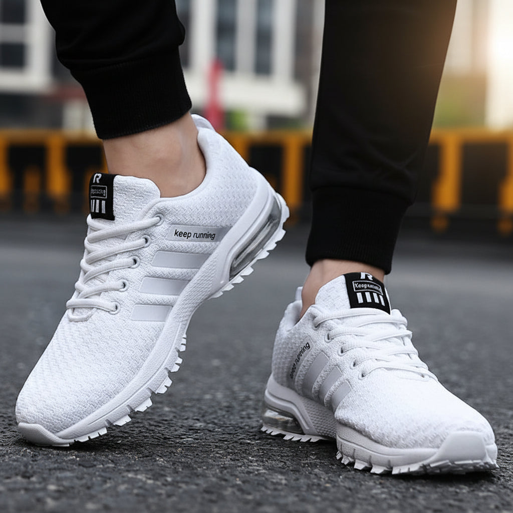 Couple Breathable Mesh Running Shoes