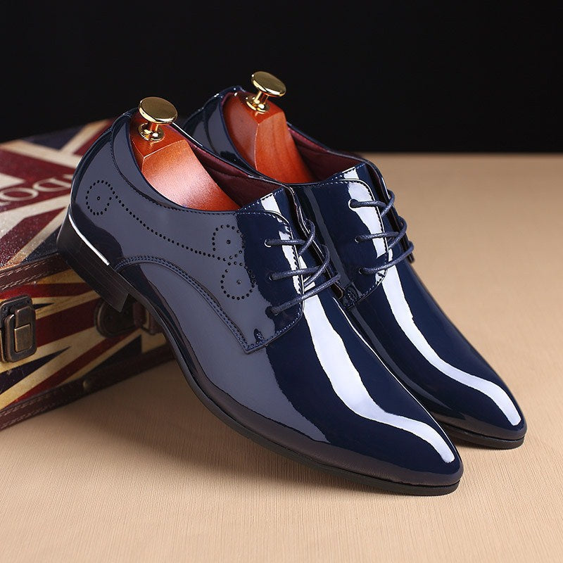 Men's Slip-On Leather Dress Shoes