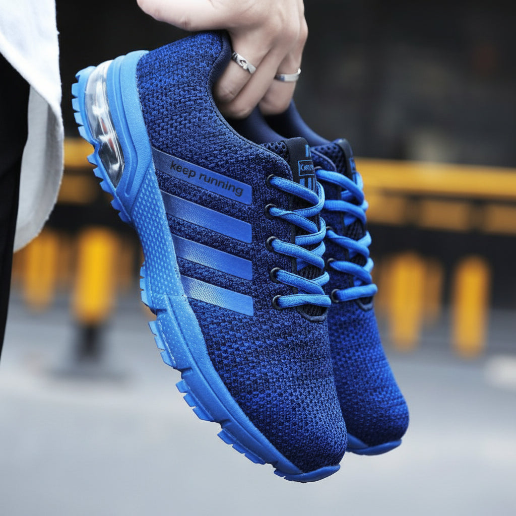 Couple Breathable Mesh Running Shoes