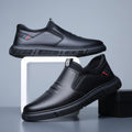 Men's Black & White Walking Sneakers
